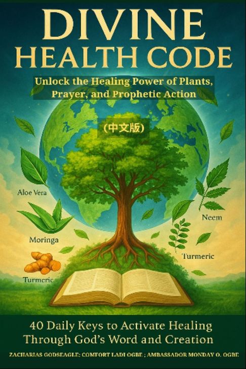 【電子書】DIVINE HEALTH CODE - 40 Daily Keys to Activate Healing Through God's Word and Creation Unlock the Healing Power of Plants, Prayer, and Prophetic Action (中文版) - CHINESE EDITION