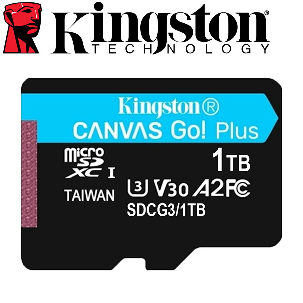 Kingston 金士頓 1TB microSDXC TF U3 V30 記憶卡 SDCG3 1T