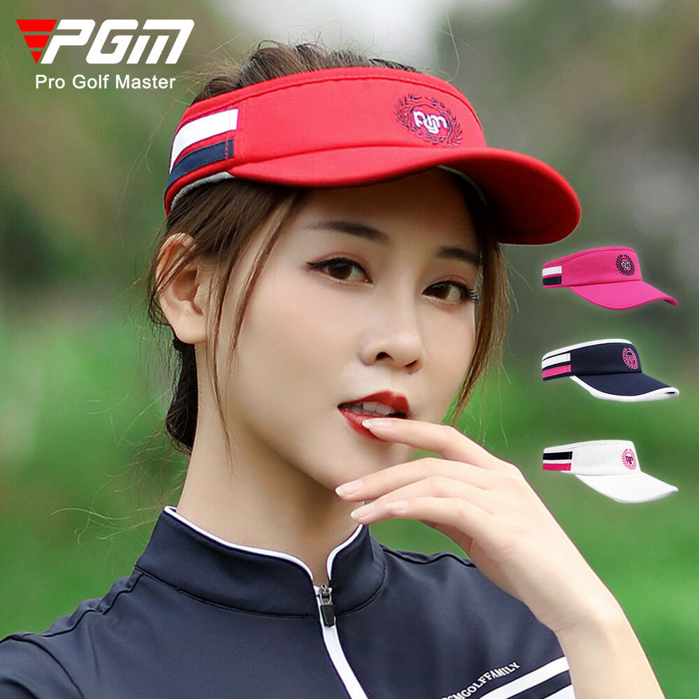 PGM 高爾夫球帽 無頂帽 女款 帽子 GOLF休閑 運動遮陽帽