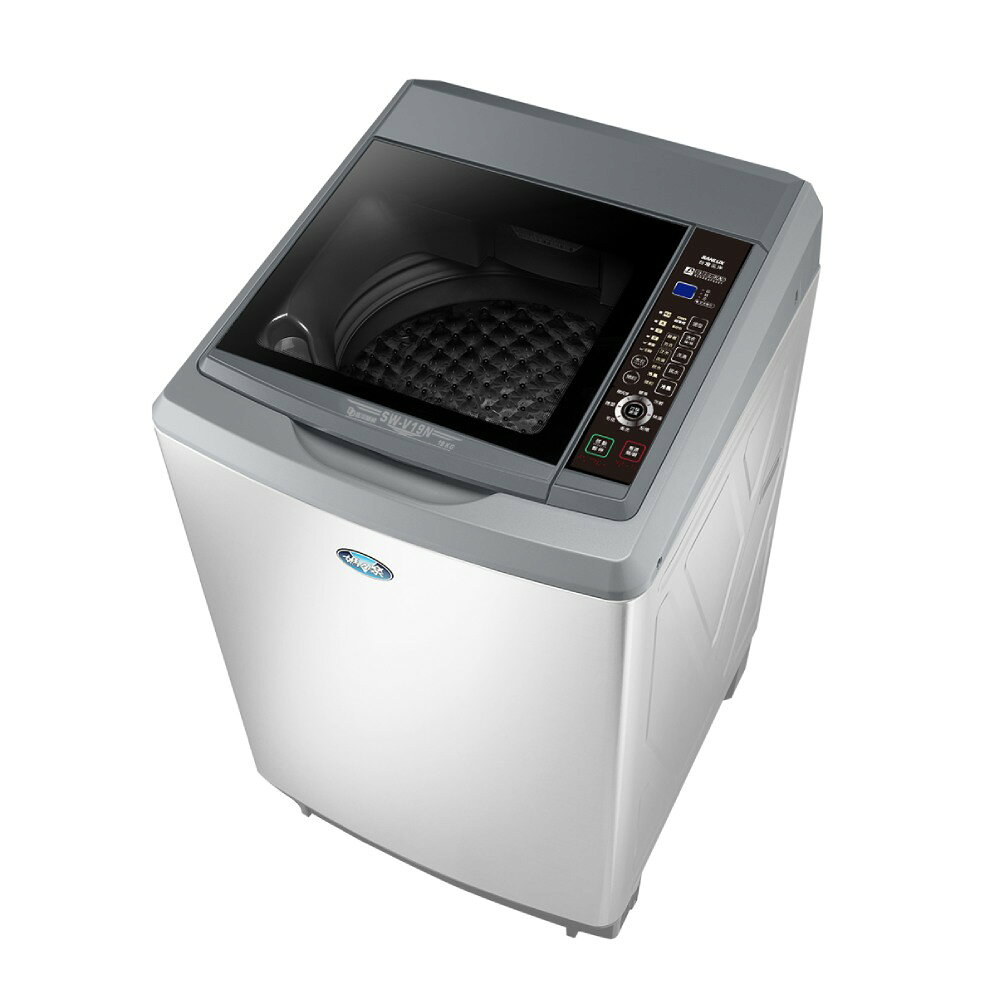 SANLUX台灣三洋 19公斤變頻直立式洗衣機 星空銀 /台 SW-V19N