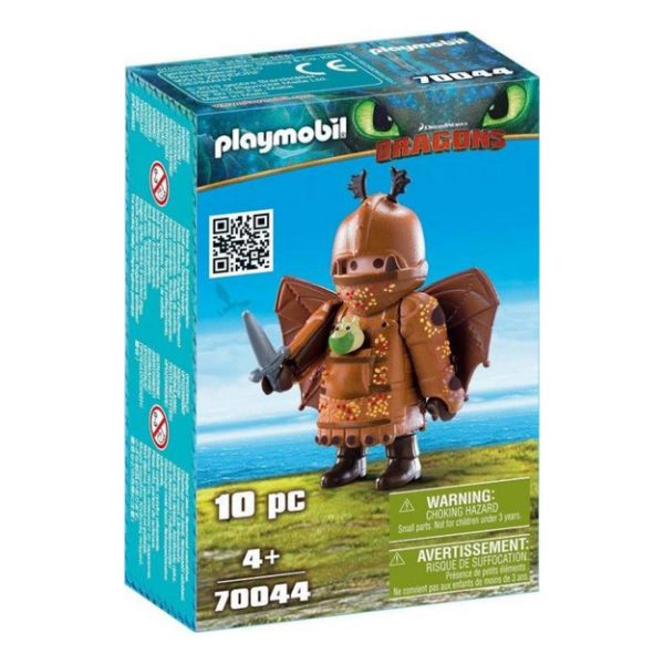 (卡司 正版現貨) Playmobil Special Plus 摩比人 馴龍高手3 魚腳司 PM70044 摩比積木