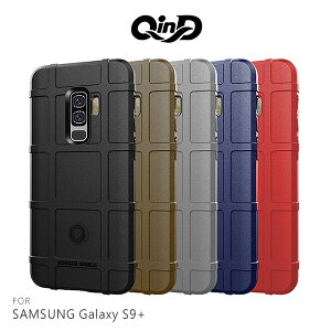 QinD SAMSUNG Galaxy S9+ S9 Plus 戰術護盾保護套 氣囊 減震抗摔 全包邊 保護殼 背蓋
