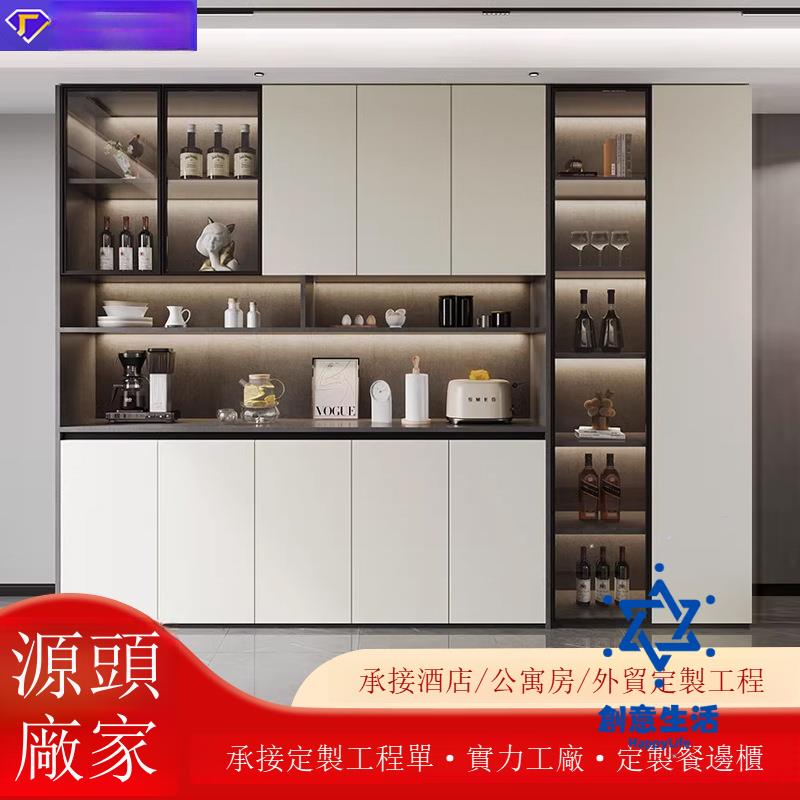 免運 公司貨 包安裝 系統櫃定製 係統櫃定製 臥室衣櫃簡易奶油風梳妝臺一體組合實木板歐松板佛山廠家 可開發票 全館六折 工廠現貨直銷 新品特價 HFL2181