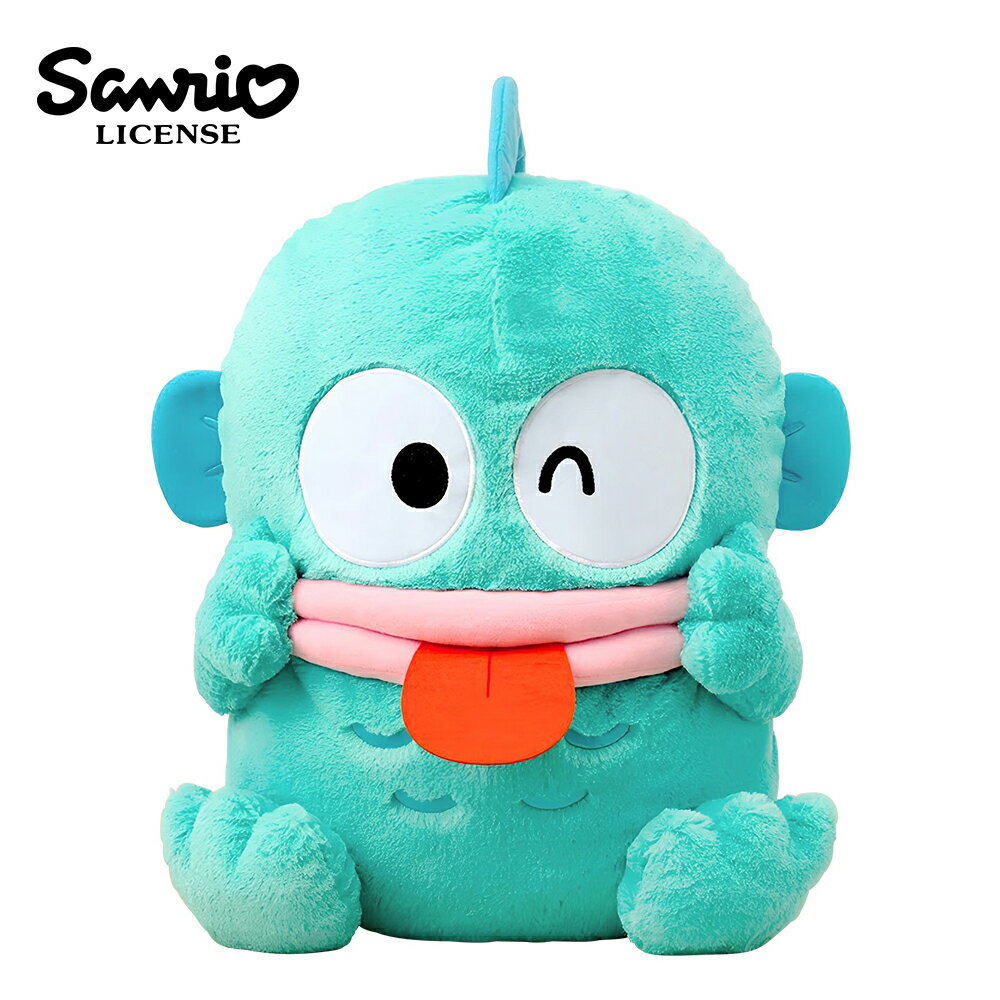 【日本正版】人魚漢頓 絨毛玩偶 47cm 娃娃 玩偶 HANGYODON 三麗鷗 SANRIO - 436449