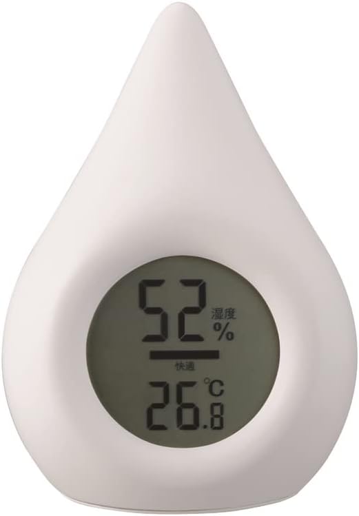 日本代購 APIX AHM-140 水滴型溫濕度計 溫度計 濕度計 桌面式 壁掛式 3段濕度 防中暑 嬰兒房適用