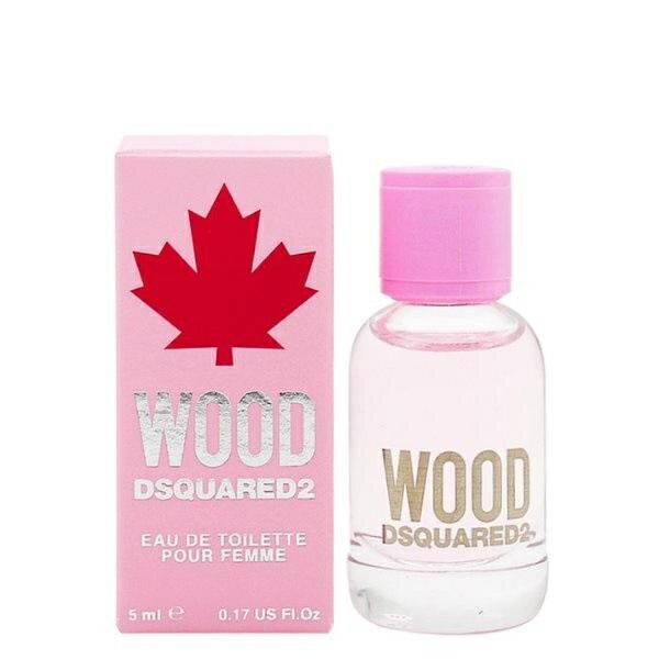 【名美香氛】DSQUARED2 WOOD 天性女性淡香水 5ml