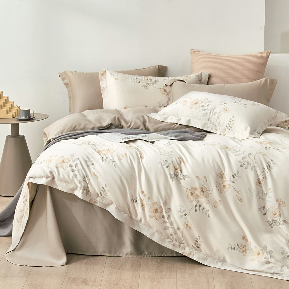 床包枕套組-雙人/雙人加大 /40支/ 萊賽爾天絲三件式 / 多款任選 台灣製 #涼夏寢具 3