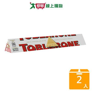瑞士三角白巧克力-蜂蜜杏仁100【兩入組】【愛買】