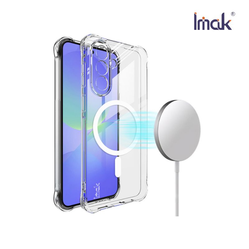 Imak 艾美克 SAMSUNG 三星 A57 5G 全包防摔套(氣囊)(磁吸款) 保護殼 防摔殼 氣囊套 透明套 TPU軟套 不易發黃 支援 MagSafe