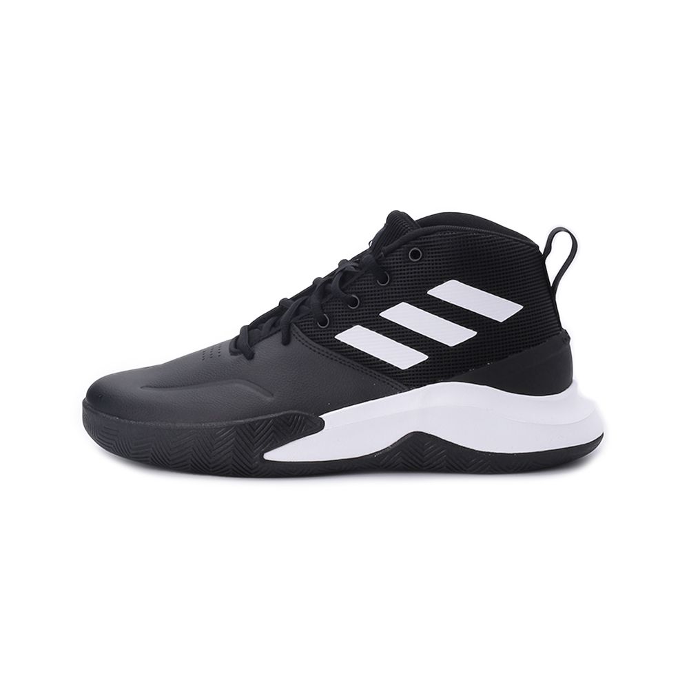 ADIDAS OWNTHEGAME 限定版避震籃球鞋 黑白 FY6007 男鞋