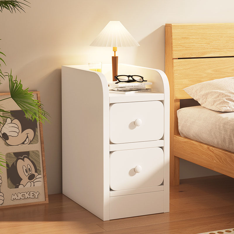 迷你床頭櫃簡約現代小型簡易置物架出租房用窄夾縫櫃收納儲物櫃子