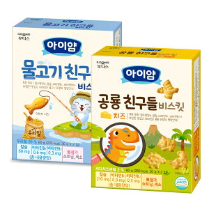 韓國 ILDONG 日東 造型餅乾(牛奶小魚/起司恐龍)