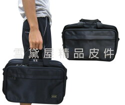 ~雪黛屋~YESON 文件包小容量台灣製造二層主袋可A4資料夾底部加大容量手提肩背斜側背高單數防水尼龍布Y58305