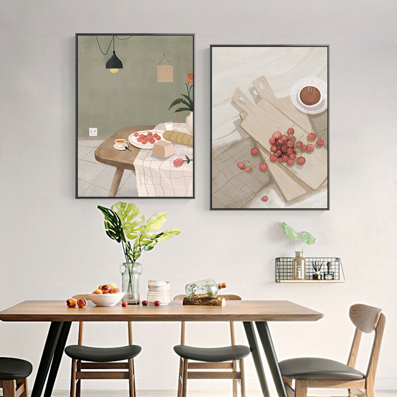 新款現代簡約客廳餐廳臥室5d鉆石畫點貼鉆十字繡兩聯畫鉆石繡