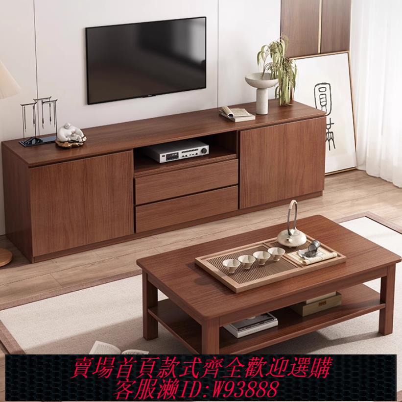 {臺灣公司貨 可打統編}電視櫃結實牢固小戶型高櫃電視機櫃客廳收納櫃輕奢臥室組合墻櫃
