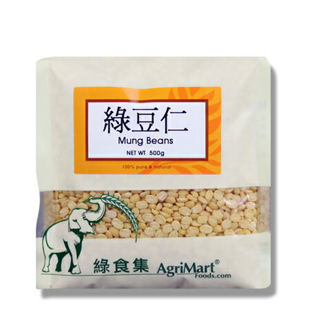 綠食集 綠豆仁  500g