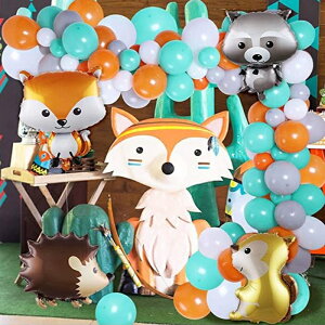 [Hare.D現貨 森林動物 氣球組 場地佈置 節慶 慶生 主題 派對 生日動物系 萌寵 氣球佈置