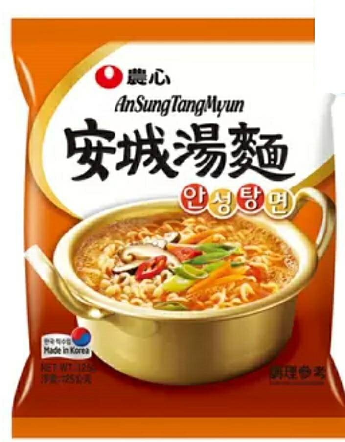 (效期：2025/11/27)好市多 農心辛拉麵-黑130g/(效期：2025/12/11)農心安城湯麵125g~單包拆售 1