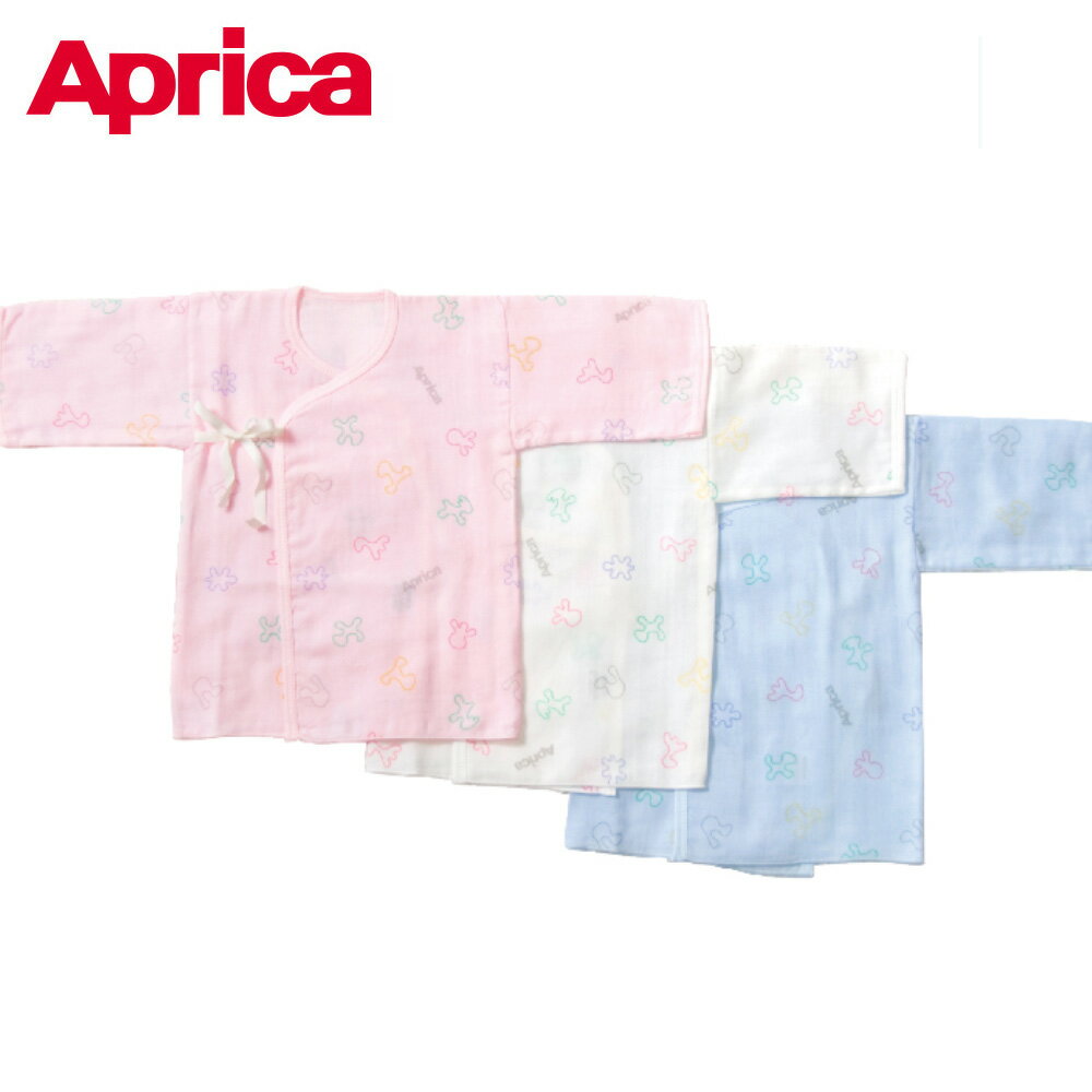 日本 Aprica 幸福紗布肚衣 ( 一入裝)