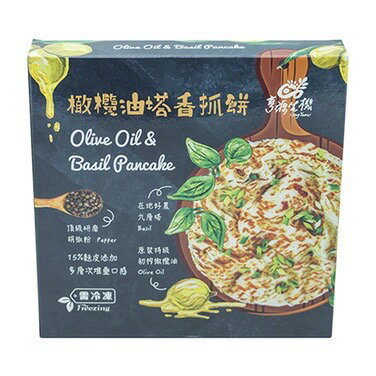 【亨源生機】橄欖油 塔香 抓餅(5片/盒)