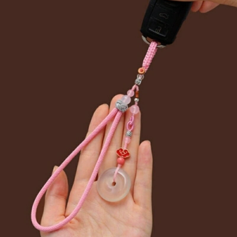 【巴黎精品】汽車掛飾車內吊墜-高檔防丟吊飾手腕吊飾汽車內飾3色a1bp92
