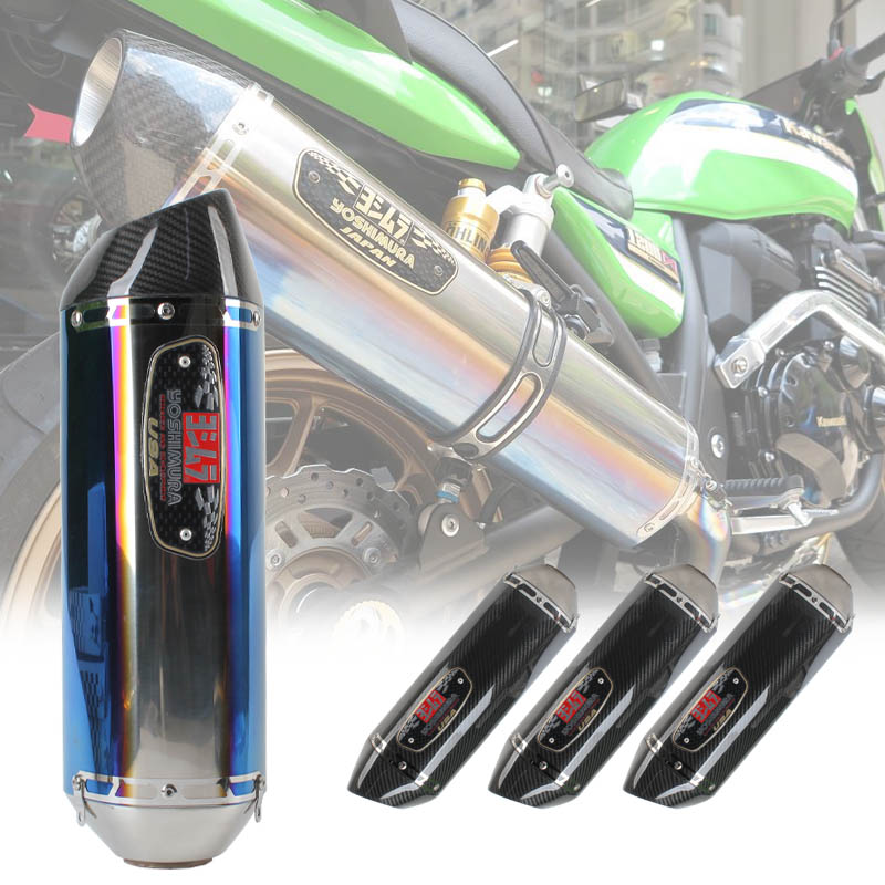 摩托車改裝黃龍600/300跑車排氣永源3560吉村四角真碳纖排氣管