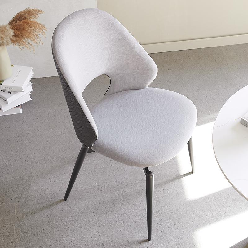 餐椅意式極簡設計師創意辦公椅子現代簡約侘寂風家用可旋轉餐桌椅