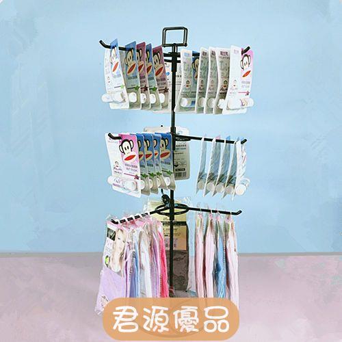 桌面展示架 桌面可旋轉超市櫃臺唇膏帶包裝襪子零食小食品收納展示小展示架子