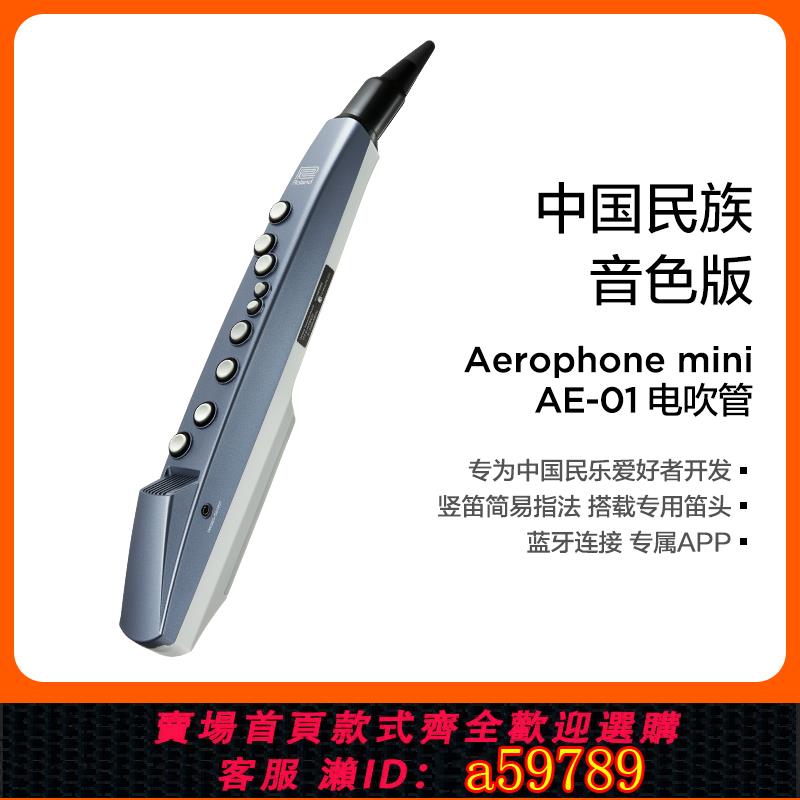 【全網低價 可打統編】Roland羅蘭AE-01/AE-01C電吹管初學者電薩克斯老年人電子吹管樂器