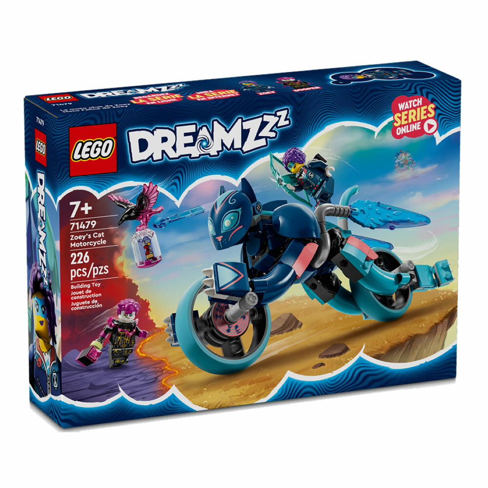 樂高LEGO 71479 DREAMZzz 追夢人的試煉系列 佐伊的貓咪摩托車 0