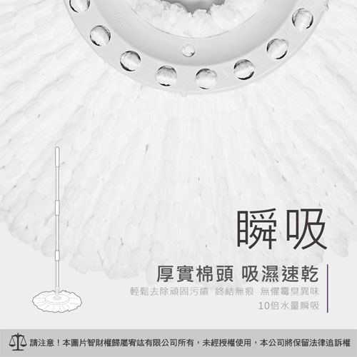 好神拖專用超吸水布盤【愛買】 1