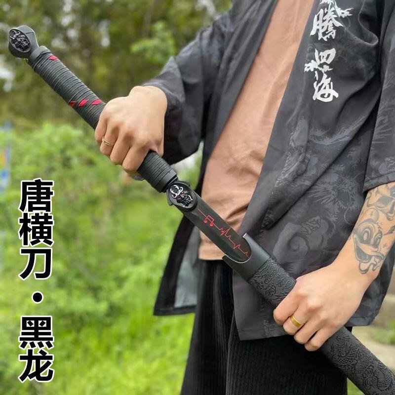 寶劍！繡春刀錳鋼一體刀劍冷兵器影視道具寶劍武術練習唐橫刀擺件未開刃