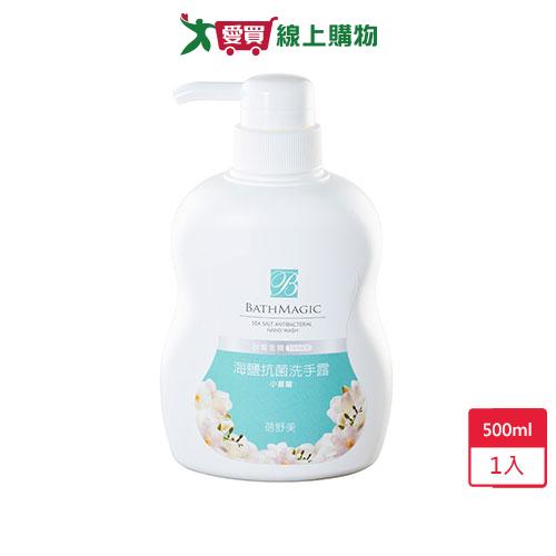預防登革熱/腸病毒大作戰！防蚊蚊帳/抗菌洗手濕紙巾推薦到台鹽蓓舒美海鹽抗菌洗手露小蒼蘭500ml【愛買】
