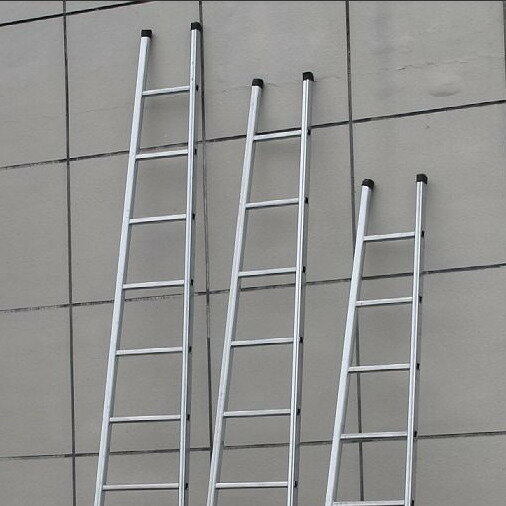 單梯子家用單側梯加固鐵管加厚室內外多功能工程梯輕便一字梯踏步