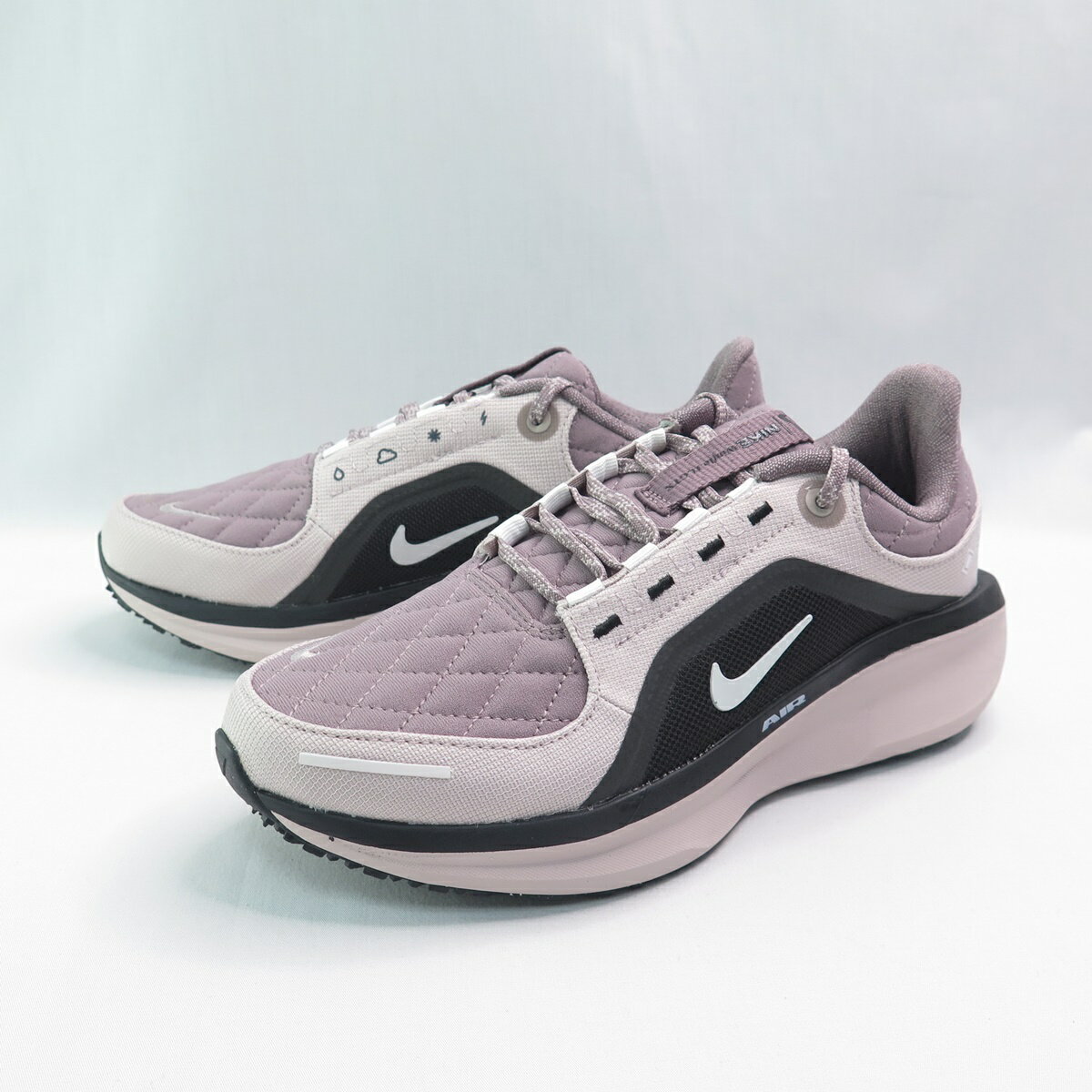 NIKE FQ1359200 W AIR Winflo 11 GTX 男女 慢跑鞋 防潑水 粉紫黑【iSport愛運動】