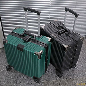 小V優購迷你行李箱18寸輕便小型登機拉桿箱包20女密碼旅行箱子小號男復古