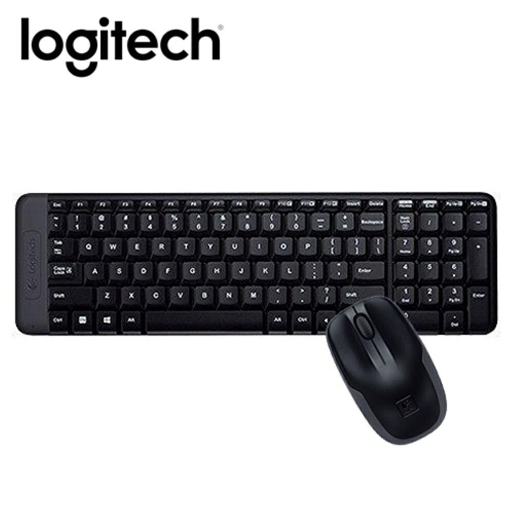 【Logitech 羅技】MK220 無線鍵鼠組【三井3C】