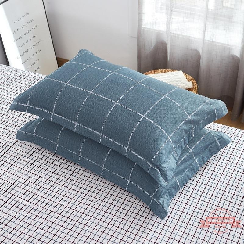 廠家批發全棉枕套純棉枕頭套單人雙人家用 48*74cm宿舍枕芯套