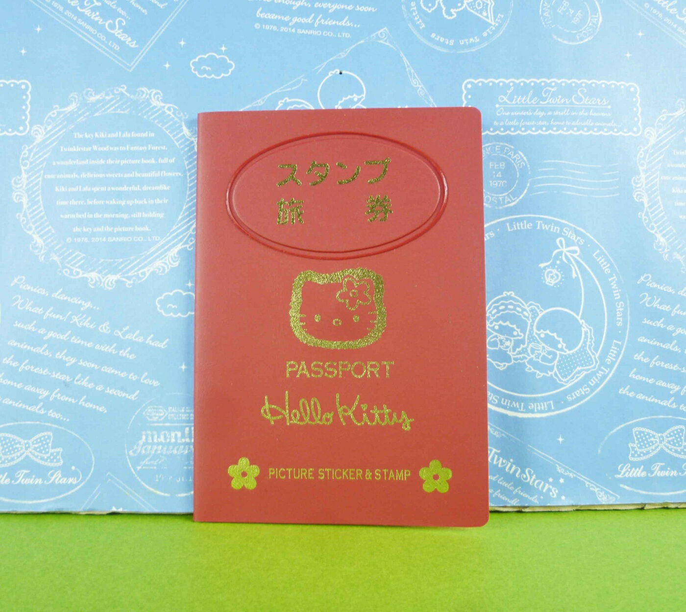 【震撼精品百貨】Hello Kitty 凱蒂貓 旅行筆記本 紅色【共1款】 震撼日式精品百貨