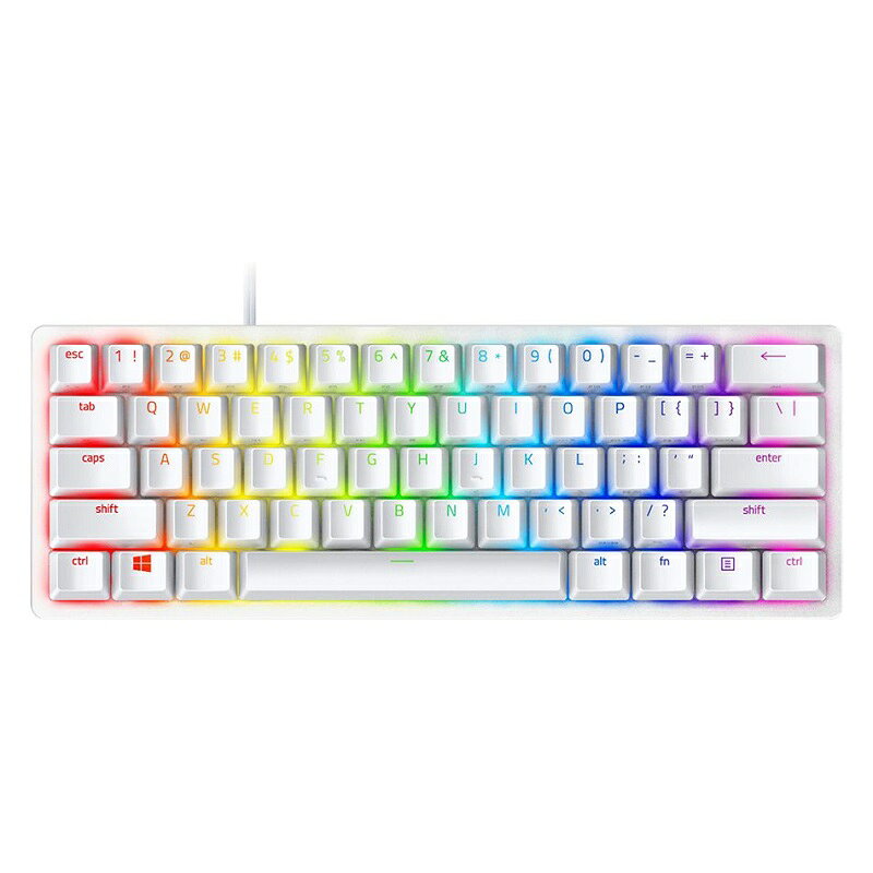Razer 雷蛇 獵魂光蛛 Huntsman V3 Pro Mini-Analog 白/英文/RZ03-04991700-R3M1