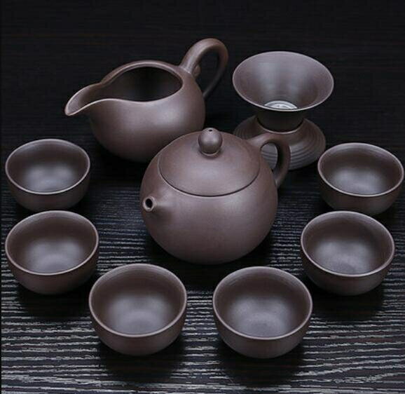 茶具 家用紫砂功夫茶具套裝 整套陶瓷茶壺茶杯茶道禮品茶具套裝