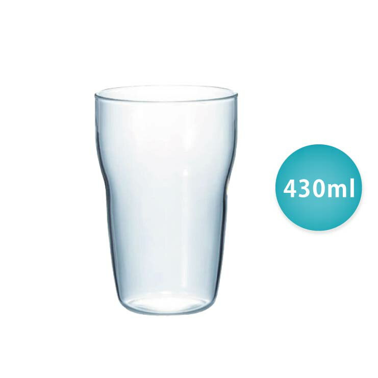 HARIO 便利平底玻璃杯 430ml／HTR-430