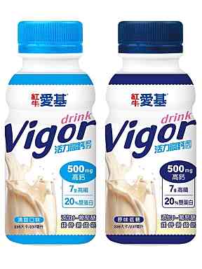 【1箱送2罐】紅牛愛基活力高鈣配方 清甜/原味低糖 237mlx24罐/箱 高蛋白、B-葡聚醣 憨吉小舖