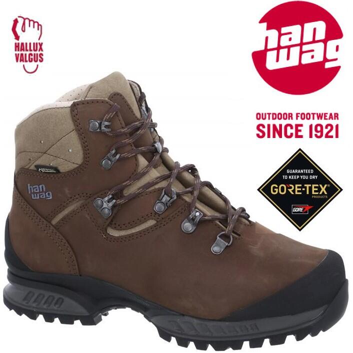 Hanwag 登山鞋/皮靴/高筒健行鞋 Tatra II Bunion GTX 男款 200400 棕 拇指外翻特別款