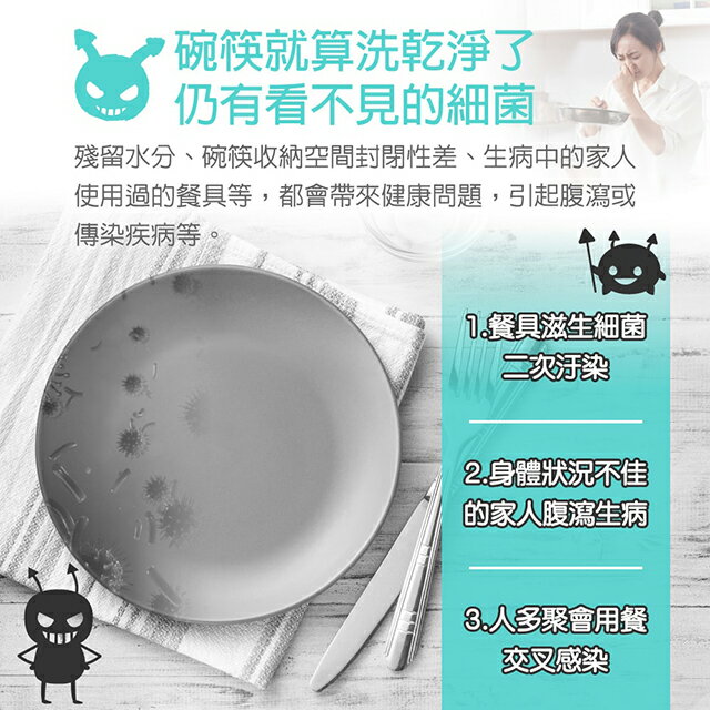 大家源 TCY-539001 三層紫外線 88L烘碗機 2