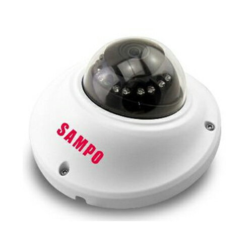 【SAMPO聲寶】SONY 1080P飛碟半球12mm鏡頭 紅外線攝影機VK-XC5528HS-B