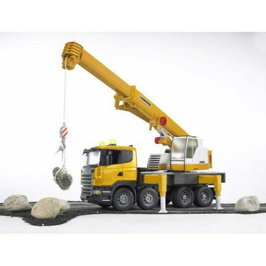 【Fun心玩】RU3570 麗嬰公司 德國製造 BRUDER 1：16 大吊車 吊車型 工程車 大型汽車 兒童玩具 禮物 4