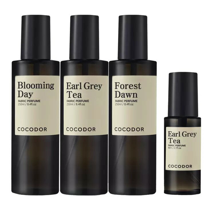 Cocodor 香氛除臭噴霧組 花開之日 250毫升 + 伯爵茶 250毫升 + 森林晨香 250毫升 + 伯爵茶 80毫升 0