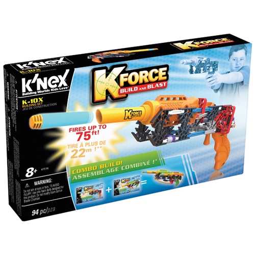 K'Nex K-Force K-10X 益智拼插模型