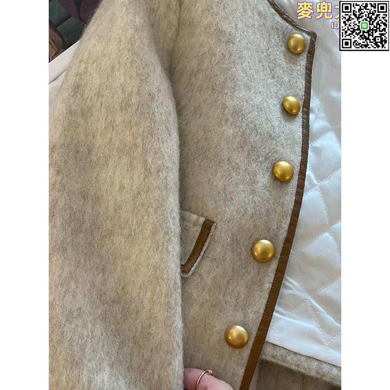 【全球優品滙】灰色小香風外套女秋冬季新款韓系洋氣小個子加厚棉衣短款上衣